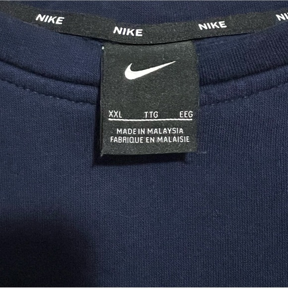 Nike Blue / Grey Crewneck Sweatshirt SEE DESCRIPTION - Picture 3 of 5
